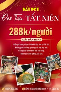 Đặt tiệc Tất Niên (YEP) 2024